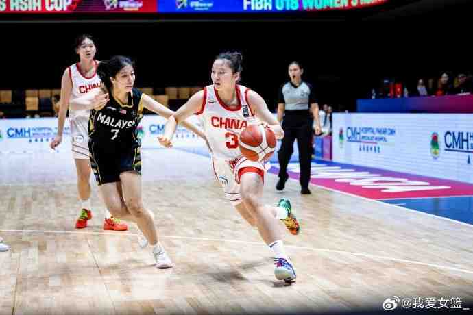 U18女籃亞洲杯綜述：國青女籃大勝馬來西亞 贏下開門紅