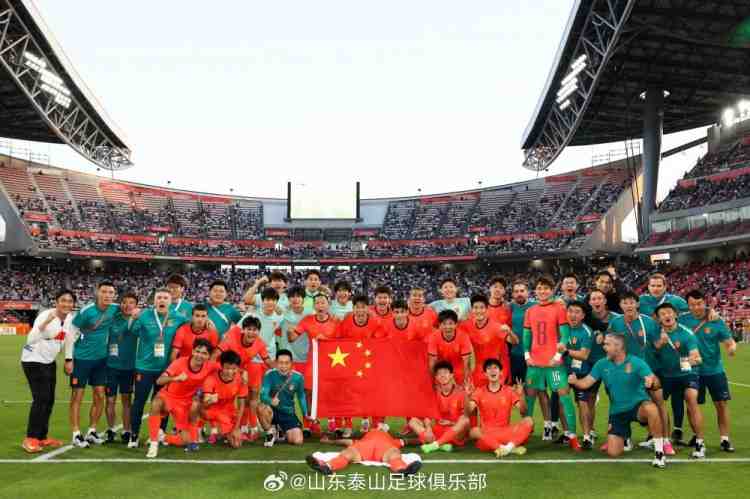 于金永、史松宸、彭嘯、陳澤仕、依木蘭助力U23國足，為國爭光